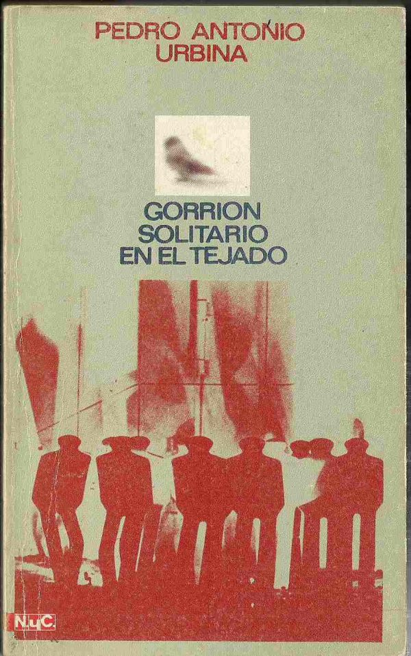 Gorrión solitario en el tejado