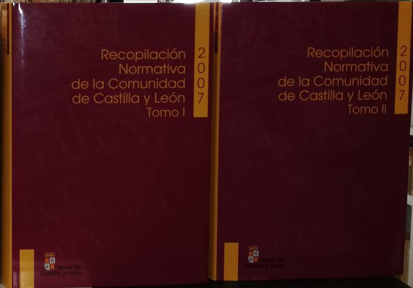 Recopilación normativa de la comunidad de Castilla y León 2007-1