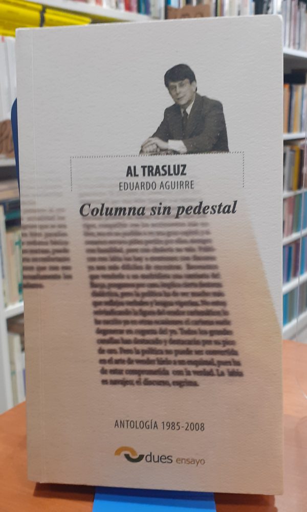 Columna sin pedestal – Antología 1985-2008