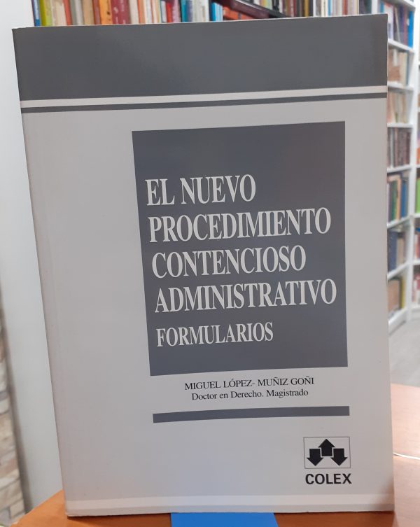El nuevo procedimiento contencioso administrativo – Formularios