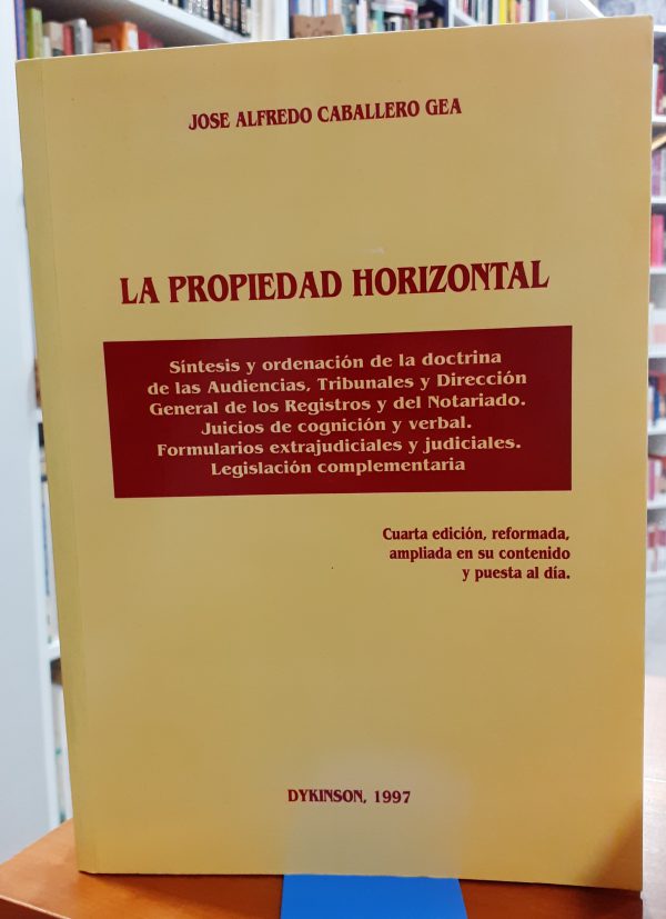 La propiedad horizontal