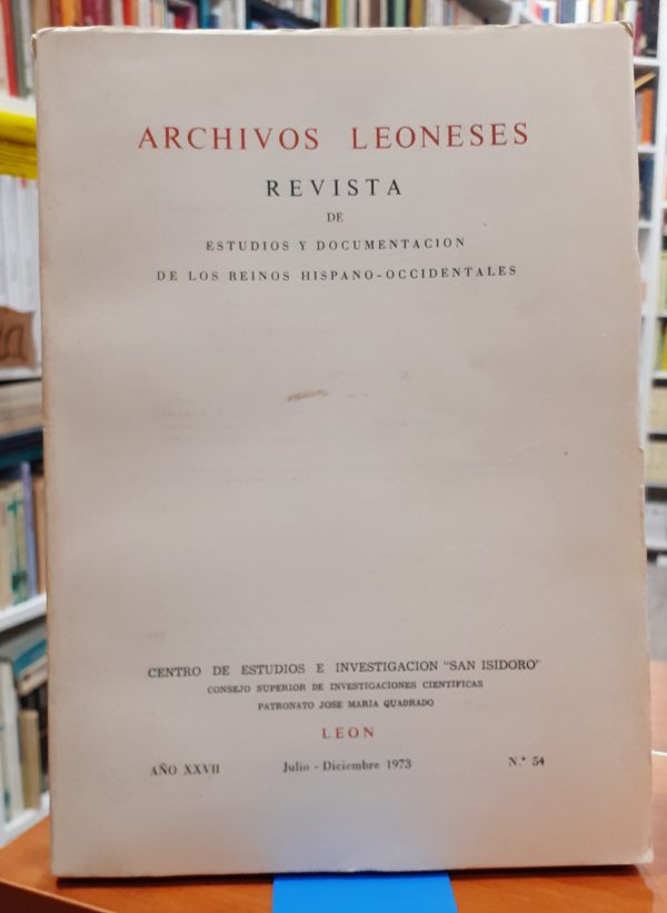 Archivos Leoneses 54