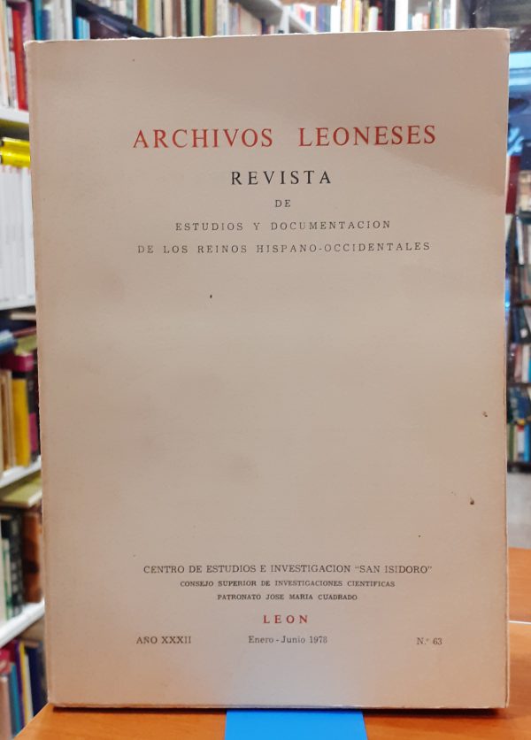 Archivos Leoneses 63