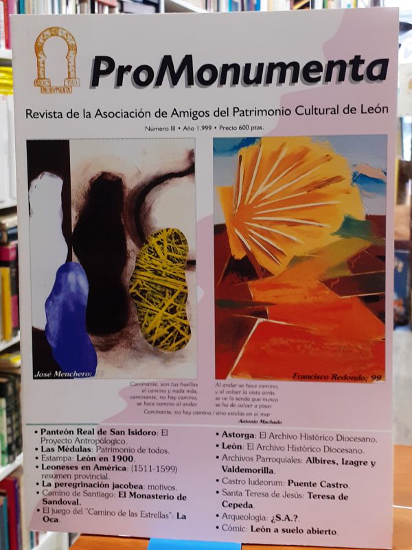 ProMonumenta: Revista de la Asociación de Amigos del Patrimonio Cultural de León -Nº III