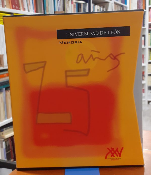 Universidad de León 25 años Memoria 5 Cuadernos en Cajonera