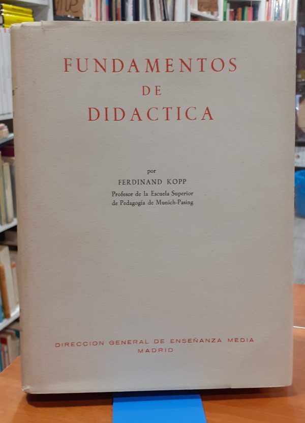 Fundamentos de didáctica