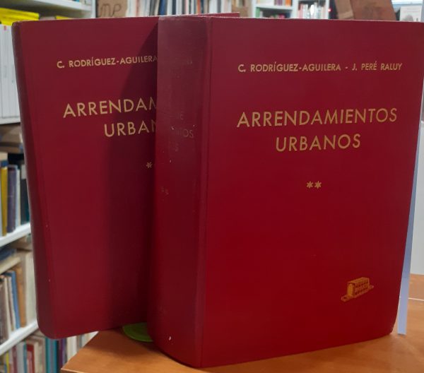 Arrendamientos urbanos Tomo 1- 2
