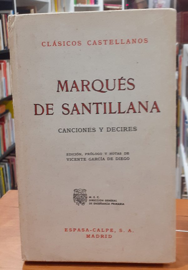 Canciones y decires
