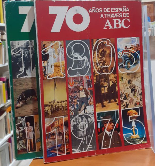 70 años de España a través de ABC 1905-1975 - 2 tomos