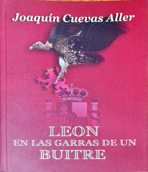 León en las garras de un buitre