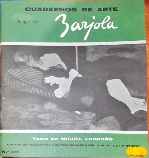 Cuadernos de arte N.º 20 Dibujos de J. Barjola  Textos de Manuel Logroño