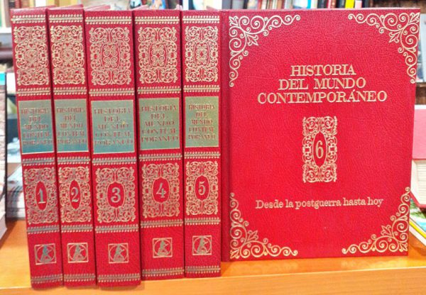 Historia del mundo contemporáneo ( 6 Tomos )