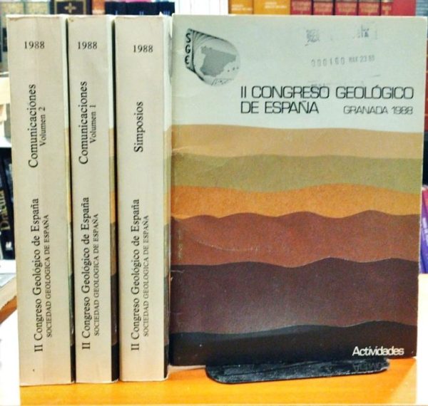 II Congreso geológico de España Granada 1988 – Actividades – Simposios – Comunicaciones 1 – Comunicaciones 2