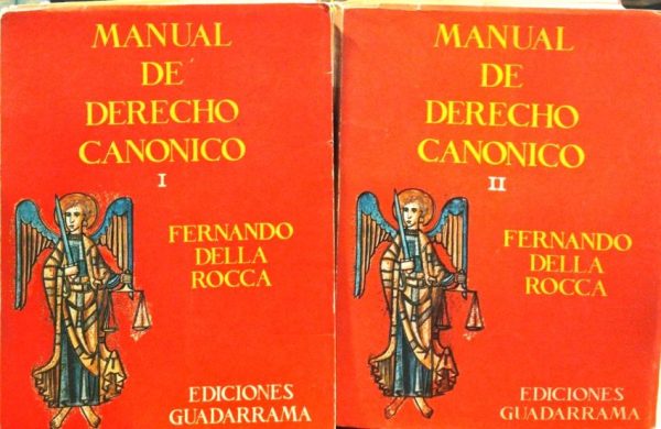 Manual de derecho canónico – I y II