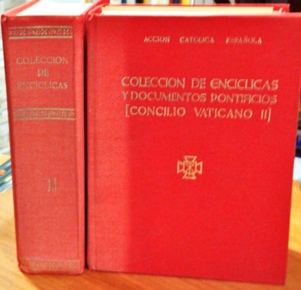 Colección de encíclicas y documentos pontificios (Concilio Vaticano II, 2 tomos)
