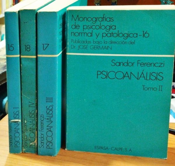 Psicoanálisis (4 tomos)