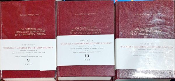 Los orígenes del monacato benedictino en la península ibérica – I/El monacato hispano prebenedictino – II/La difusión de la “Recula Benedicti” - III/”Monasticon Hispanum”( 398-1109 )     ( N.º 9-10-11 )