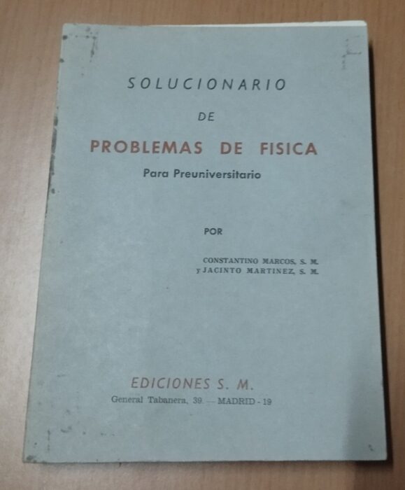 Solucionario de problemas de física – Para preuniversitario