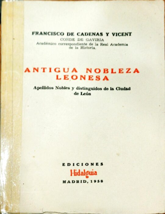 Antigua Nobleza Leonesa