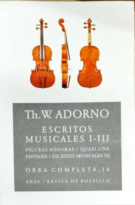 Escritos musicales I-III, Obra completa, 16